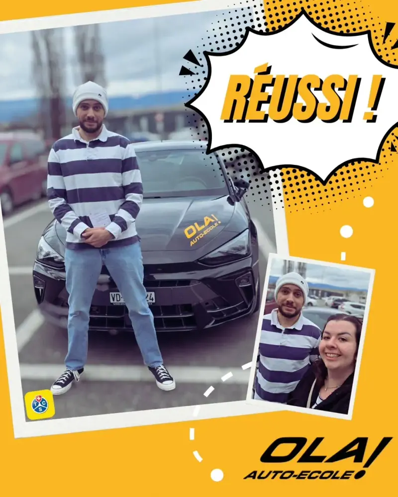 Permis du premier coup pour Quentin ! 🚘